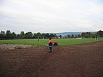 Warten auf den Start des Wettkampfs