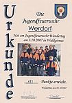 Die erhaltene Urkunde